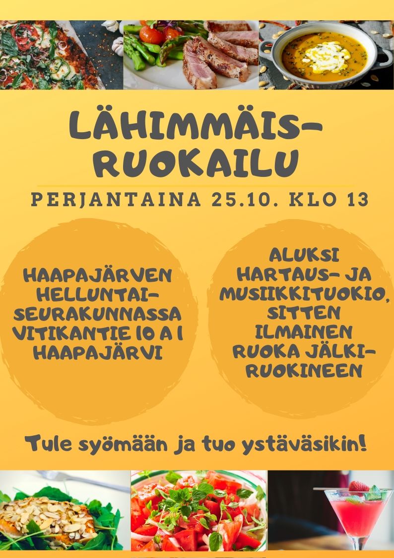 Lähimmäisruokailu | Haapajärven kaupunki