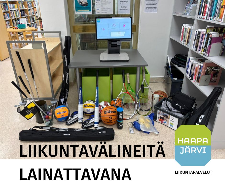 Liikuntavälineitä