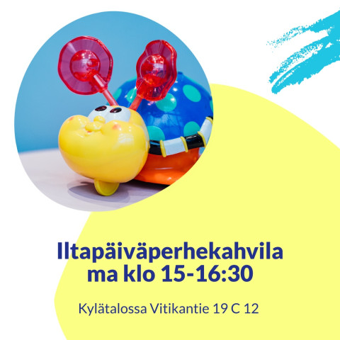 Iltapäiväperhekahvila ma klo 15-16:30