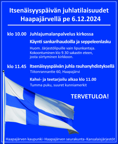 Itsenäisyyspäivä 2024