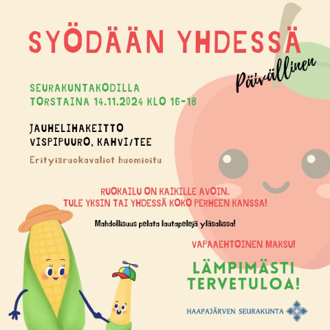 Syödään yhdessä marraskuu