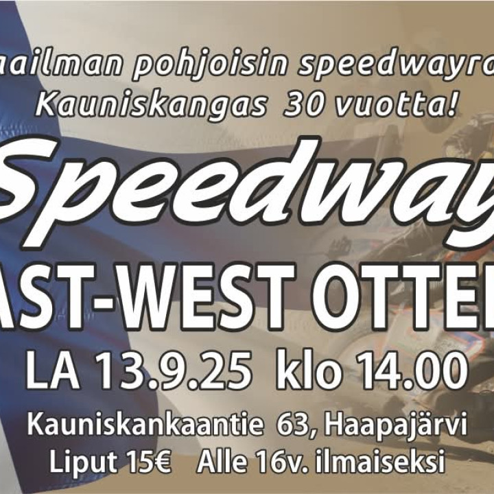 Moottoripyöräjoukkuekilpailu itä - länsi hengessä