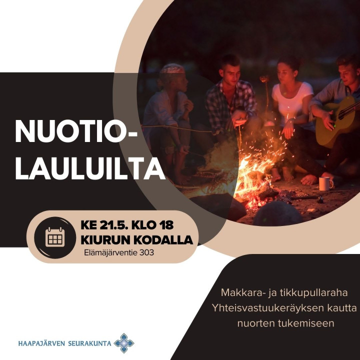 Mainos nuotiolauluillasta