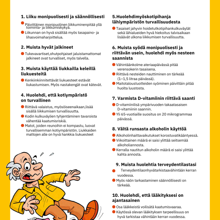 Kaatumisen ehkäisy